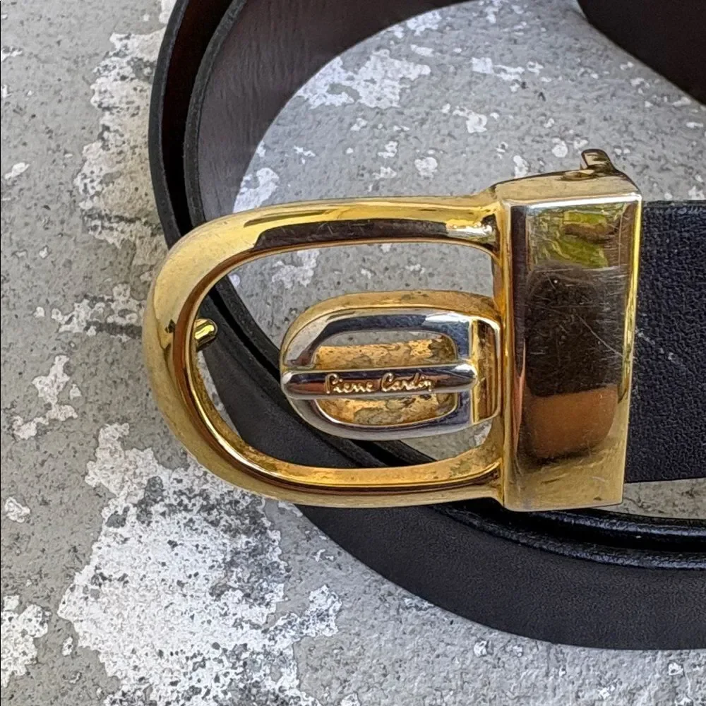 Vintage Pierre Cardin reversible belt